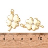 Brass Micro Pave Cubic Zirconia Pendants CU-CBA2F11-20E-G-3