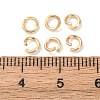 Brass Open Jump Rings KK-G604-08G-24-3