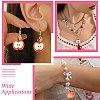 10Pcs Opaque & Transparent Resin Pendants CRES-CJC0011-007P-7