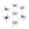 20Pcs 5 Colors Alloy Rhinestone Pendants FIND-CJ0005-88-8