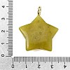 Natural Lemon Jade Pendants G-Z157-01G-06-3