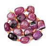 Natural Agate Beads Strands G-F825-G01-01B-3