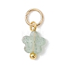 Natural Mixed Gemstone Pendants PALLOY-JF05138-01-3
