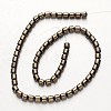 Electroplate Non-magnetic Synthetic Hematite Bead Strands G-F300-28-06-2