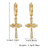 S925 Silver Moissanite Infinite Symbol Cross Earrings Fashion Simple Trendy JF2136-5-2