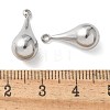 304 Stainless Steel Pendants STAS-U037-17P-3