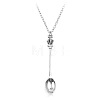 Teaspoon Alloy Pendant Necklaces for Women FS-WG6242D-02-1