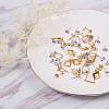 304 Stainless Steel Stud Earring Components STAS-PH0004-09-5