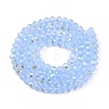 Electroplate Glass Beads Strands EGLA-A044-J4mm-L03-3