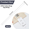 500Pcs Cotton Hang Tag Fasteners ODIS-CY0001-01B-2