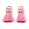 Handmade Polycotton(Polyester Cotton) Tassel Decorations FIND-R092-04-1