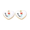 Printed Brass Pendants KK-CBAF9BC-09G-05-1