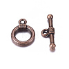 Tibetan Style Alloy Toggle Clasps X-RLF0034Y-NF-1