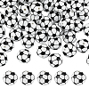 40Pcs Printed Round Silicone Focal Beads SIL-OC0001-24E-1