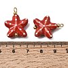Handmade Porcelain Pendants PR-CBA0027-04G-02-3