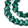 Opaque Glass Beads Strands GLAA-N073-01E-3