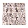 Natural Freshwater Shell Mosaic Tile Cabochons SHEL-Q029-01-3