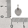 304 Stainless Steel Charms SA-CBA4CE0-02P-3