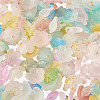 200Pcs 2 Styles Acrylic Leaf Charms & Flower Bead Caps Sets MACR-TA0002-91-4