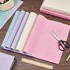 10Pcs 5 Colors Linen Fabric Book Covers FIND-CP0003-80C-4