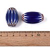 Handmade Millefiori Glass Barrel Beads LA-N002-28B-3