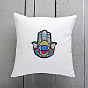 6Pcs 6 Style Hamsa Hand/Heart with Evil Eye Computerized Embroidery Cloth Iron on Sequins Patches DIY-HY0001-50-7