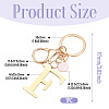 Stainless Steel Keychains KEYC-TAC0035-004F-G-2