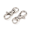 Alloy Swivel Lobster Claw Clasps X-E547Y-1