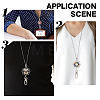DIY Office Lanyard ID Badges Holder Necklace Making Kit DIY-SC0021-45-5