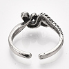 Alloy Cuff Finger Rings RJEW-T008-13-3