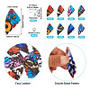  DIY Butterfly Wing Earring Makint Kit FIND-TA0002-80-13
