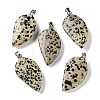 Natural Dalmatian Jasper Pendants GG-CBACB71-05P-04-1