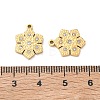 304 Stainless Steel Charms STAS-B142-09G-3