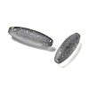 Frosted Glass Beads FGLA-L001-001G-2