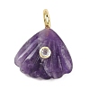 Natural & Synthetic Mixed Gemstone Carved Pendants G-G330-02G-2