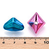 UV Plating Opaque Acrylic Beads PACR-T017-05-3
