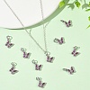 SHEGRACE Brass Micro Pave Cubic Zirconia Charms XGRQ5K537-628P-F-4