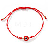 Handmade Lampwork Evil Eye Bead Braided Bracelets RO1505-2-1