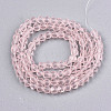 Transparent Glass Beads Strands GLAA-N033-05A-C12-2