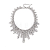 Alloy Full Crystal Rhinestone Geometric Bib Necklaces for Women FS-WG56FB9-02-3