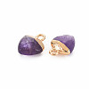Natural Amethyst Charms LS-G-N326-121-03-3
