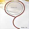 Simple Brass Pave Cubic Zirconia Geometric Tennis Y-shaped Necklaces for Women LN7822-1-1