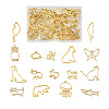 Fashewelry 32Pcs 16 Styles Alloy Pendants FIND-FW0001-15-8
