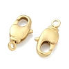 Brass Lobster Claw Clasps KK-D229-14MG-02-2
