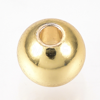 Brass Beads LS-KK-Q738-8mm-03G-1