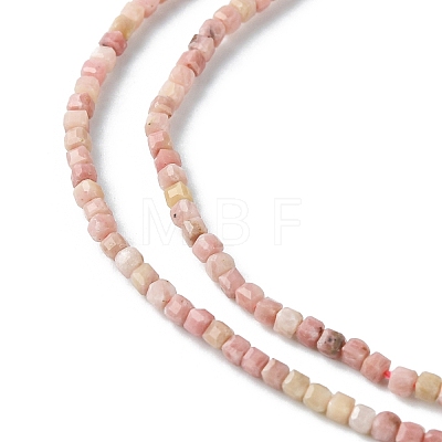 Natural Rhodonite Beads Strands G-F748-V01-1