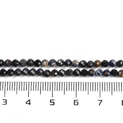 Natural Sapphire Beads Strands G-F782-B01C-02-1