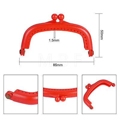   Plastic Purse Frame Handle for Bag Sewing Craft Tailor Sewer FIND-PH0015-30-1