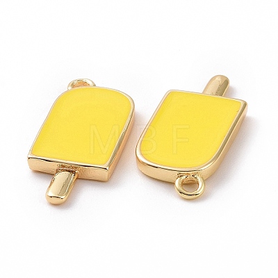 Ion Plating(IP) Brass Enamel Pendants KK-A168-16-02G-1