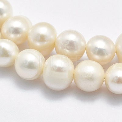 Natural Cultured Freshwater Pearl Beads Strands PEAR-F007-54-1